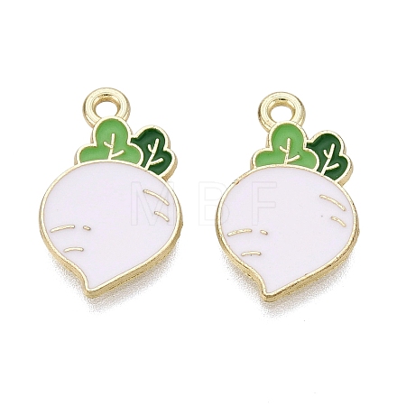 Alloy Enamel Pendants ENAM-Q003-17G-1