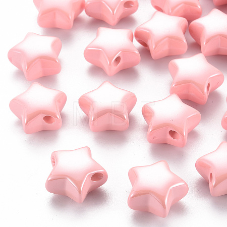 Opaque Acrylic Beads MACR-S372-02B-82-1