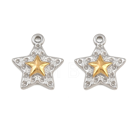 Star 304 Stainless Steel Rhinestone Settings STAS-F366-04GP-1