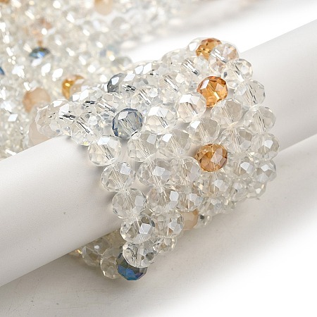 Glass Beads Strands EGLA-A034-M10mm-37-1