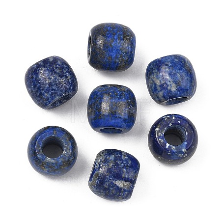 Natural Lapis Lazuli Large Hole Beads GG-CBA02C4-02-1