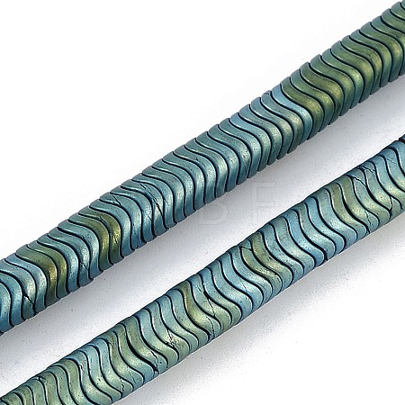 Electroplated Synthetic Non-magnetic Hematite Beads Strands G-H020-M01-24-1