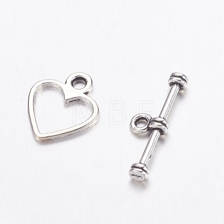 Tibetan Style Alloy Toggle Clasps LF1178Y-NF-1