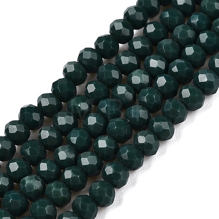 Opaque Solid Color Imitation Jade Glass Beads Strands LS-EGLA-A044-P3mm-D12-1