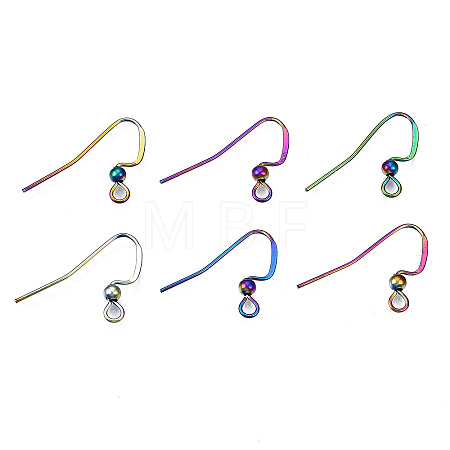 Ion Plating(IP) 304 Stainless Steel French Earring Hooks LS-STAS-S119-013-1