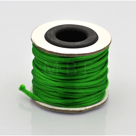 Nylon Satin Rattail Cords NWIR-O001-A-11-1