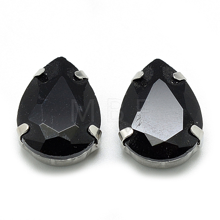 Sew on Rhinestone RGLA-T035-10x14mm-23-1