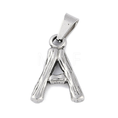Non-Tarnish 304 Stainless Steel Pendants STAS-F235-01P-A-1