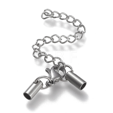 Tarnish Resistant 304 Stainless Steel Curb Chain Extender STAS-K195-29P-011-1