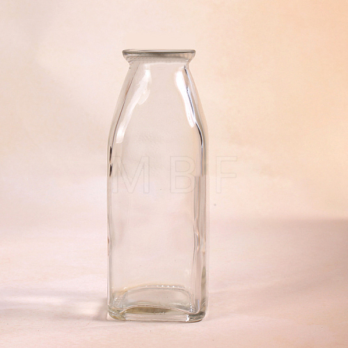 Transparent Glass Drink Bottles AJEW-WH0096-25-1