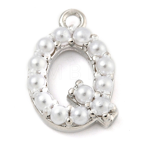 Plastic Imitation Pearl Pendants KK-P230-17P-Q-1