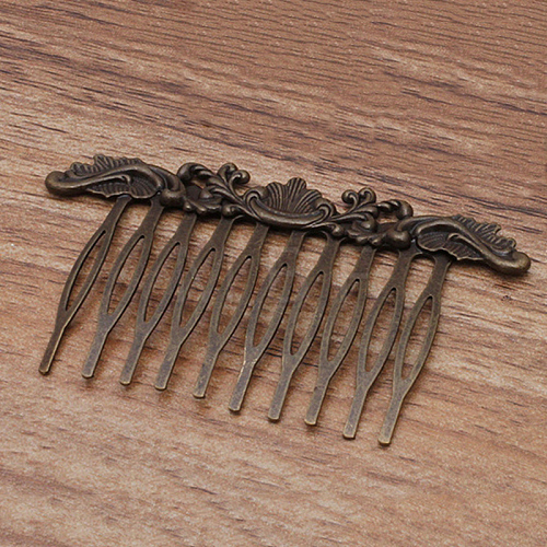 Iron Hair Combs Findings OHAR-PW0001-396AB-1