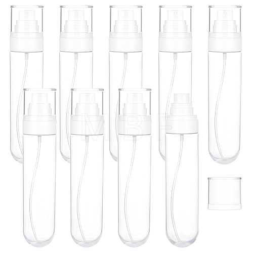 Plastic Portable Refillable Spray Bottle AJEW-WH0513-13C-1