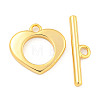 Brass Toggle Clasps KK-A223-10G-2