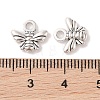 Tibetan Style Alloy Charms TIBEP-A123292-AS-FF-3