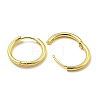 Brass Hoop Earrings EJEW-L211-08F-G-2