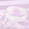 Rectangle Natural Quartz Crystal Beaded Stretch Bracelets for Women Men GG-CBA9ACE-C06-3