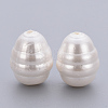 Spray Painted Shell Pearl Beads BSHE-Q031-13-2