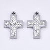 201 Stainless Steel Pendants STAS-N091-11P-1