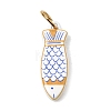 Printing 304 Stainless Steel Pendants STAS-K304-13B-G-1