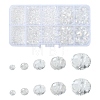 Electroplate Glass Beads Strands EGLA-YW0003-87C-1