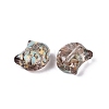 Picasso Transparent Glass Beads SEED-N012-07F-2