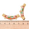 304 Stainless Steel Enamel Curved Tube Chandelier Component Links STAS-D263-17D-G-3