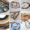 6 Strands Natural Coconut Shell Rondelle Bead Strands COCB-SC0001-02B-7