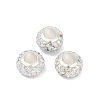 Alloy Rhinestone Clay Pave Beads ALRI-D300-03S-07-1