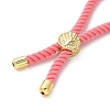 Cotton Cord Bracelet Making KK-F758-03S-G-3