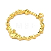 Ocean Theme Alloy Open Back Bezel Pendants PALLOY-F321-03F-G-2