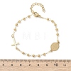 Religion 304 Stainless Steel Link Bracelets LS-BJEW-F524-05A-G-5