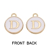 Golden Plated Alloy Charms ENAM-SZ0001-25A-D-2