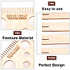 1 Set Wood Weaving Looms Kit DIY-BC0006-71-4