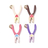 Alloy Enamel Pendants FIND-A060-02A-G-1