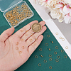 200Pcs Brass Split Rings FIND-UN0016-25B-5