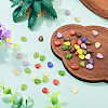50Pcs Transparent Glass Beads LAMP-TA0002-65-5