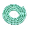 Opaque Solid Color Imitation Jade Glass Beads Strands EGLA-A044-P2mm-D14-3