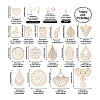 DIY Filigree Dangle Earring Making Kits DIY-BY0001-33-2
