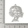 304 Stainless Steel Pendants STAS-V016-16P-3