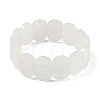 Natural Quartz Crystal Beads Stretch Bracelets for Women Men BJEW-I323-02Y-1