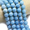 Natural Malaysia Jade Beads Strands G-L645-A01-12mm-15-3