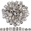 100Pcs 10 Styles Tibetan Style Zinc Alloy Beads FIND-SP0005-91-1