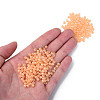 6/0 Imitation Jade Glass Seed Beads X1-SEED-N004-006-24-5