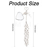 Stainless Steel Portable Lipstick Pouch Pendant Decorations HJEW-FS00107-4