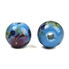 Printed Handmade Porcelain Beads PORC-R134-01-3