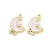 Alloy Crystal Rhinestone Pendants AL-CBA8C77-01F-G-1