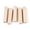 Unfinished Wood Beads X-WOOD-S659-13-LF-1