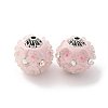Handmade Resin Indonesia Round Beads IPDL-P005-21AS-02-1