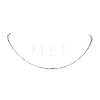 Brass Bar Link Chain Necklaces NJEW-JN04748-02-1